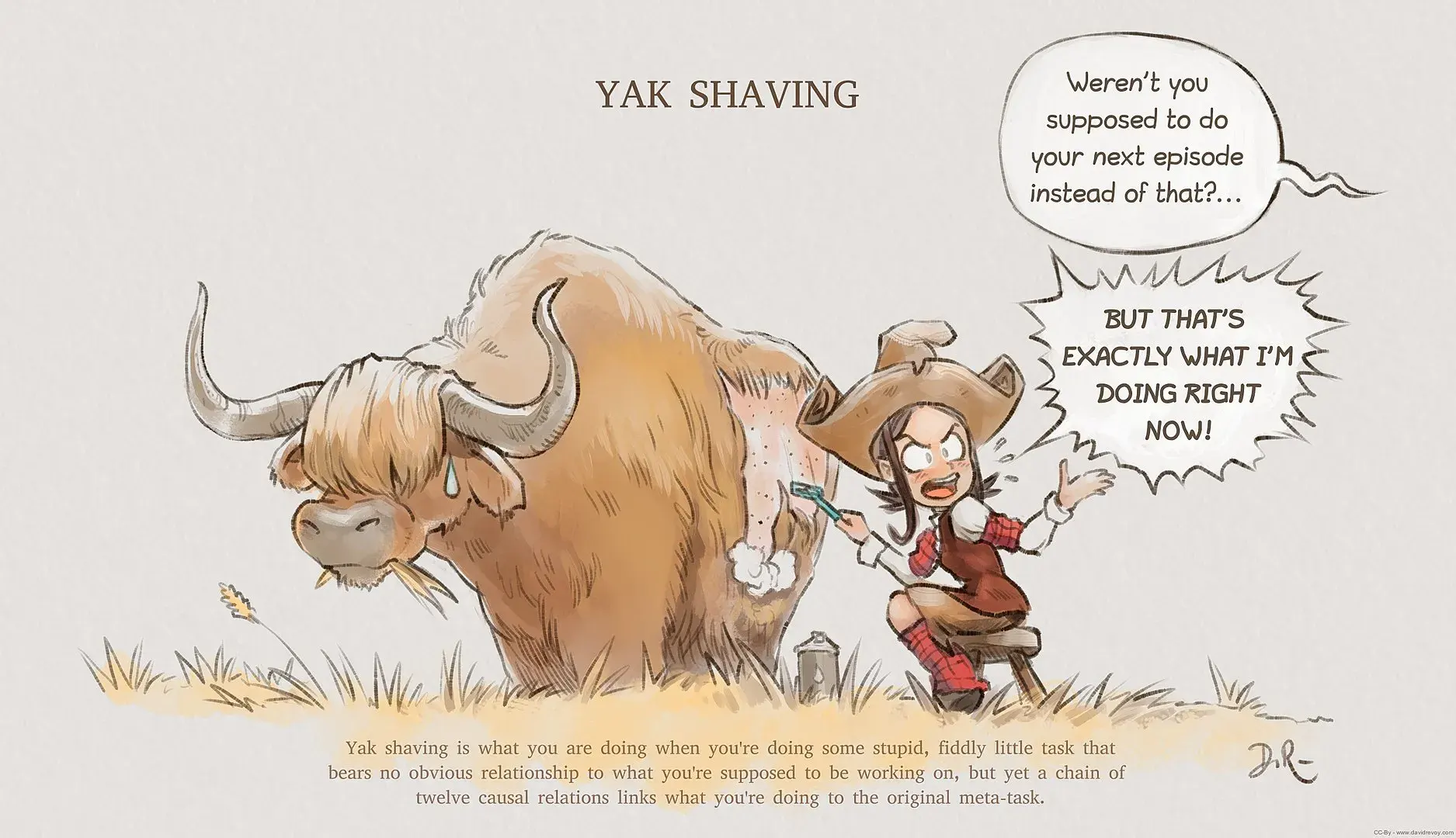 รูป Yak Shaving